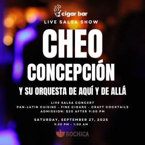 Salsa Night with Live Band: Cheo Concepci&oacute;n Y Su Orquesta De Aqu&iacute; Y De All&aacute; - Saturday, September 27, 2025